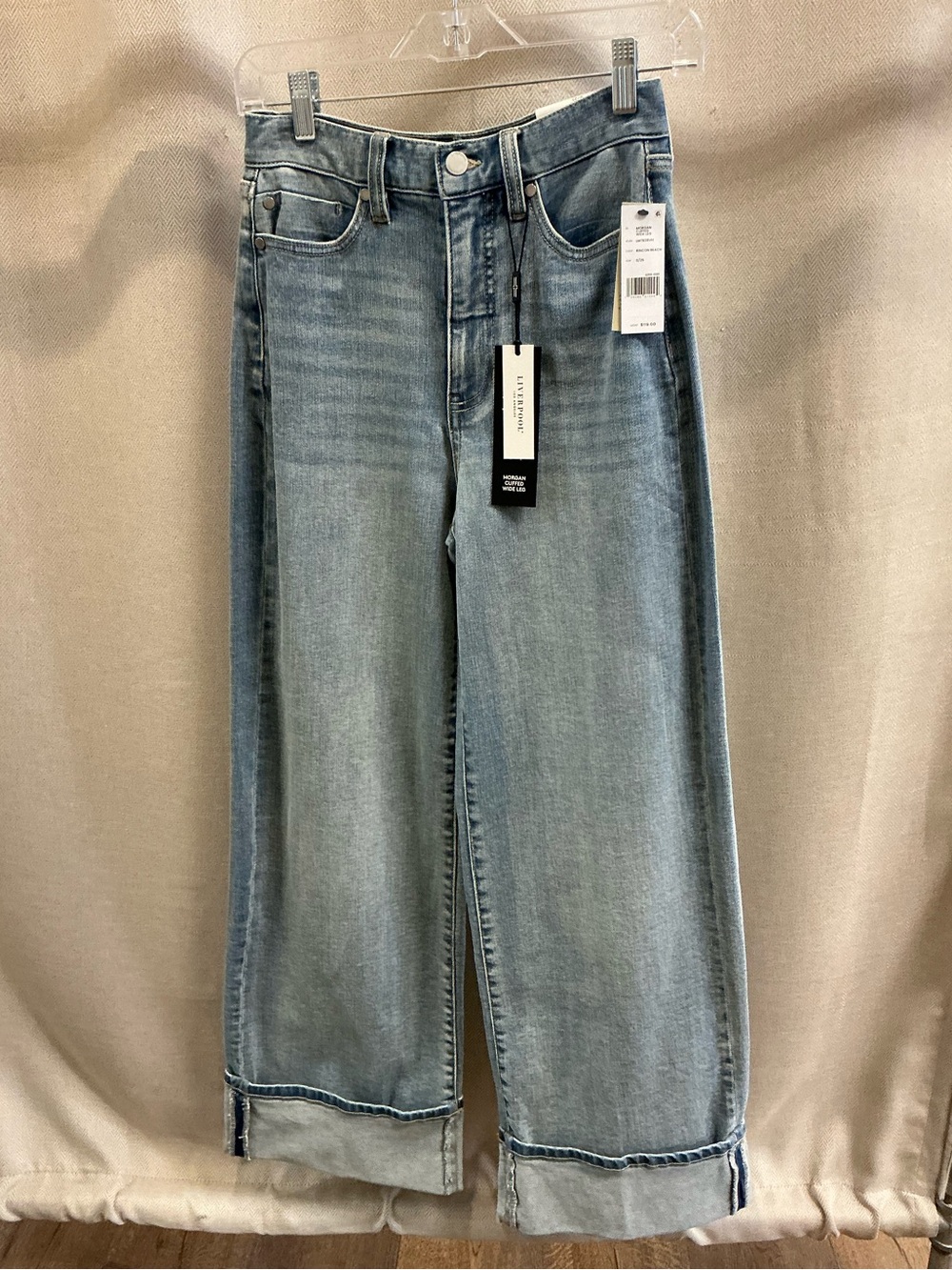 Liverpool Morgan High Rise Cuffed Wide Leg
